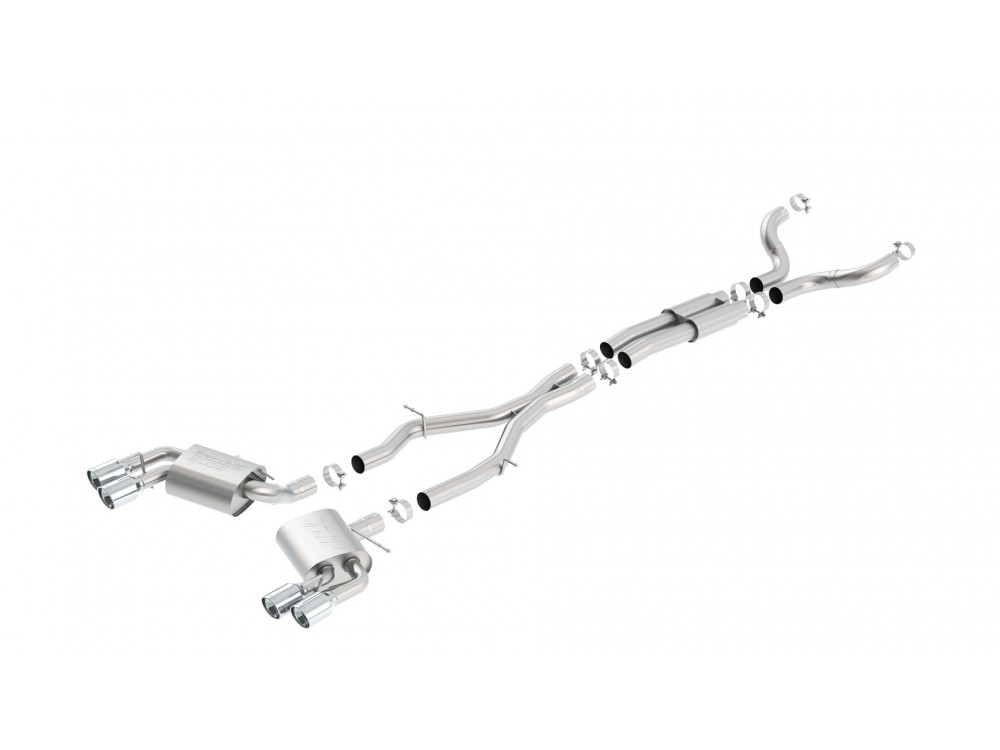 Sportauspuff Borla Chevrolet Camaro SS 2016+ Cat-back 3"